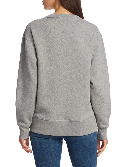 Acne Studios Face Sweatshirt Light Grey 7 Acne Studios Face Sweatshirt Light Grey - Image 5