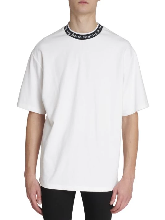Acne Studios Extorr Ribbed Logo T-Shirt For Men 5 Acne Studios Extorr Ribbed Logo T-Shirt For Men - Image 3