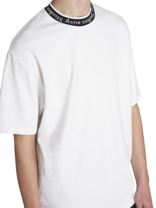 Acne Studios Extorr Ribbed Logo T-Shirt For Men 8 Acne Studios Extorr Ribbed Logo T-Shirt For Men - Image 6