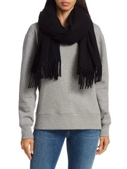 Acne Studios Fringe Wool Scarf
