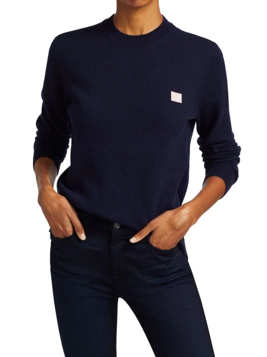 Acne Studios Kalon Face Wool Sweater 5 Acne Studios Kalon Face Wool Sweater - Image 3