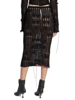 Acne Studios Komiko Ladder Diamond Stitch Skirt 12 Acne Studios Komiko Ladder Diamond Stitch Skirt -Acne Studios And ML Monique Lhuillier Sales unnamed file 730