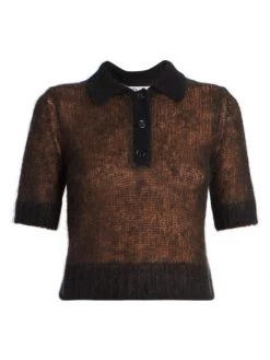 Acne Studios Kleah Mohair-Blend Polo Sweater Pale Grey 9 Acne Studios Kleah Mohair-Blend Polo Sweater Pale Grey -Acne Studios And ML Monique Lhuillier Sales unnamed file 764