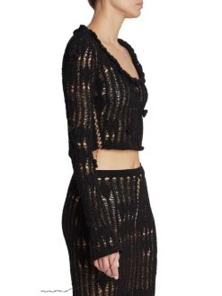 Acne Studios Kseni Ladder Diamond-Stitch Crop Top 11 Acne Studios Kseni Ladder Diamond-Stitch Crop Top -Acne Studios And ML Monique Lhuillier Sales unnamed file 768