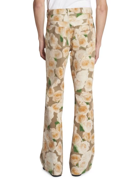 Acne Studios Plement Rose Printed Jeans For Men 7 Acne Studios Plement Rose Printed Jeans For Men - Image 5