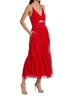 ML Monique Lhuillier Lace Cut-Out Midi-Dress 12 ML Monique Lhuillier Lace Cut-Out Midi-Dress -Acne Studios And ML Monique Lhuillier Sales unnamed file 837