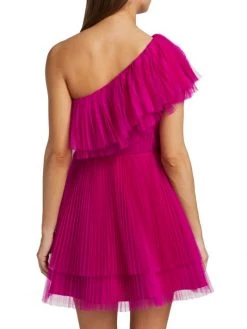 ML Monique Lhuillier One-Shoulder Tulle Cocktail Dress -Acne Studios And ML Monique Lhuillier Sales unnamed file 845