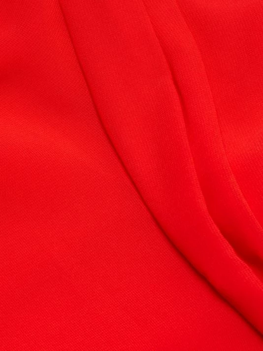 ML Monique Lhuillier Chiffon Puff-Sleeve Midi-Dress 9 ML Monique Lhuillier Chiffon Puff-Sleeve Midi-Dress - Image 7