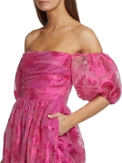 ML Monique Lhuillier Organza Jacquard Off-The-Shoulder Gown 14 ML Monique Lhuillier Organza Jacquard Off-The-Shoulder Gown -Acne Studios And ML Monique Lhuillier Sales unnamed file 941