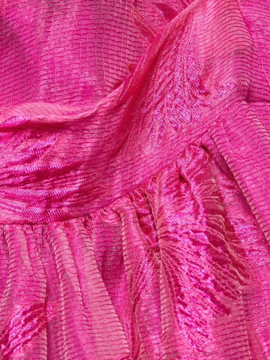 ML Monique Lhuillier Organza Jacquard Off-The-Shoulder Gown 9 ML Monique Lhuillier Organza Jacquard Off-The-Shoulder Gown - Image 7